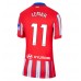 Maillot de foot Atletico Madrid Thomas Lemar #11 Domicile vêtements Femmes 2024-25 Manches Courtes